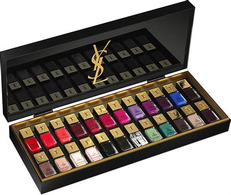 nail ysl|YSL nail polish set.